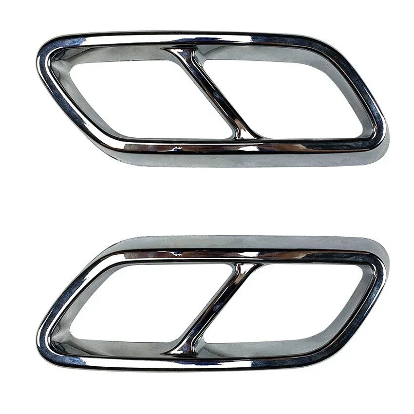 Chrome Exhaust Tip Trim Cover for Mercedes-Benz C-Class W206 (2022–2025)