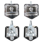 Set of 4 Stainless Steel T-Latch for RV Tool Box Door Lock