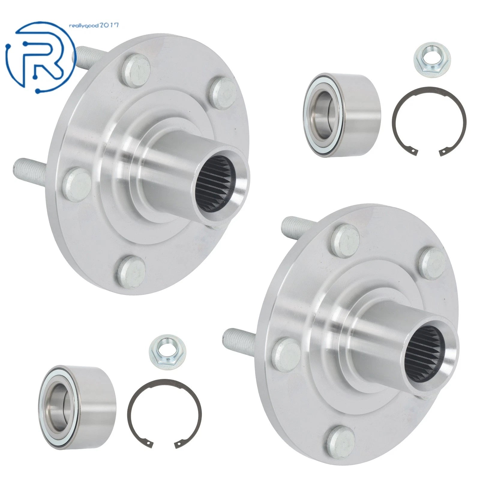 2X Front Wheel Bearing Hub Kit for Mitsubishi Outlander Sport & Lancer (2011–2018)