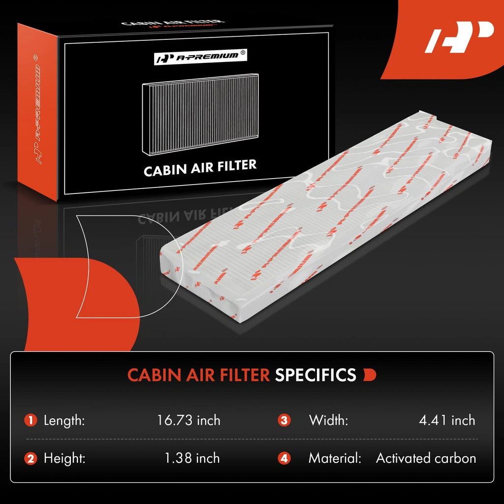 2X Cabin Air Filter for Chevrolet Equinox Pontiac Torrent Suzuki XL-7 (2005–2009)