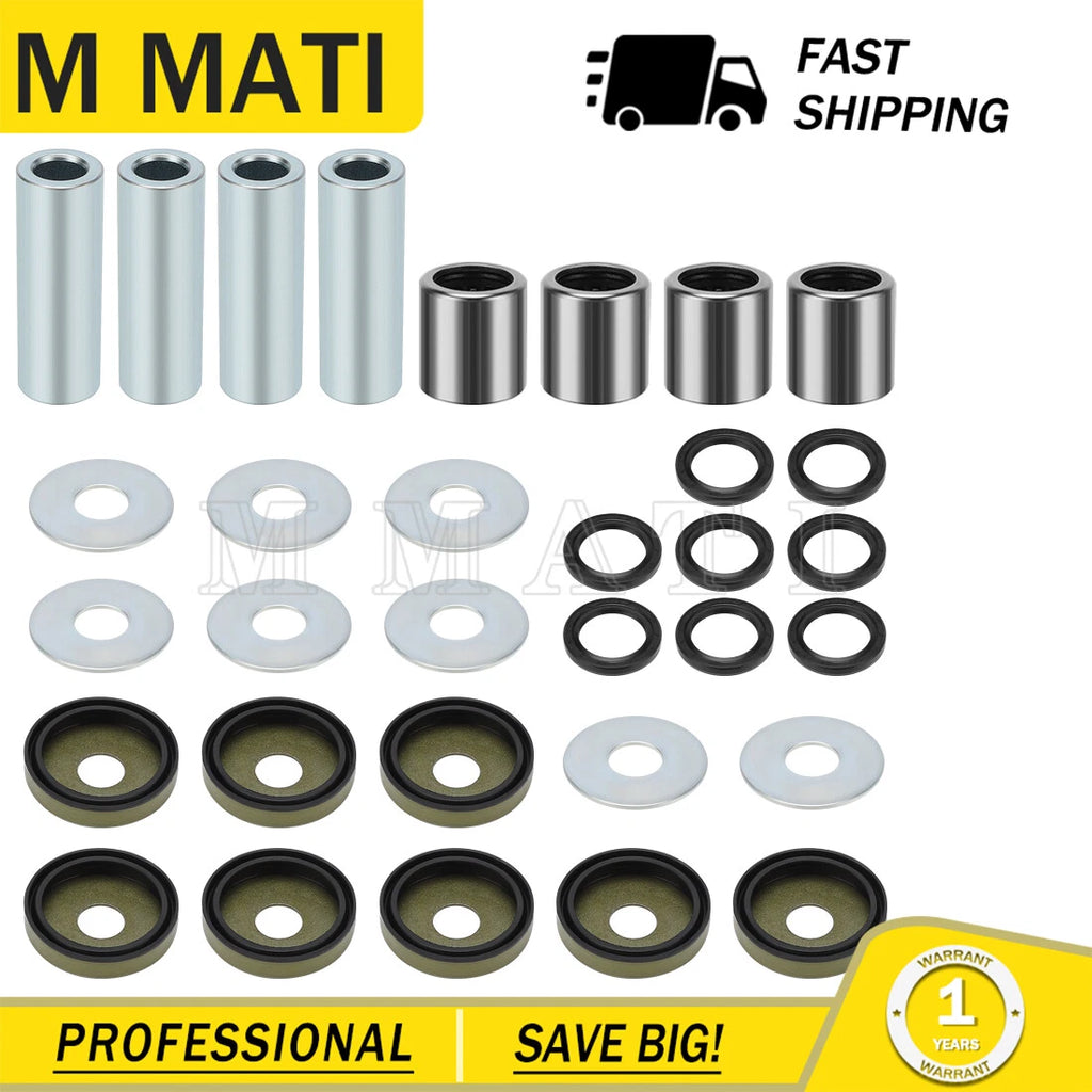 Front Lower A-Arm Bushing & Seal Kit for Suzuki LT-Z400 (2003–2008)