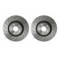 Brembo 2X Front Drilled 360mm Disc Brake Rotors for MB W211 R230 R172