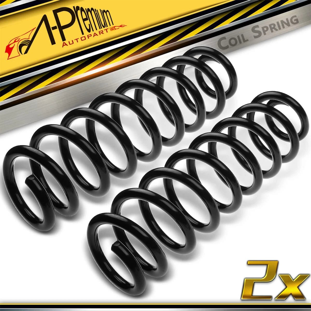 2X Front Suspension Coil Springs for Mercedes ML320 CDI (2006–2011)
