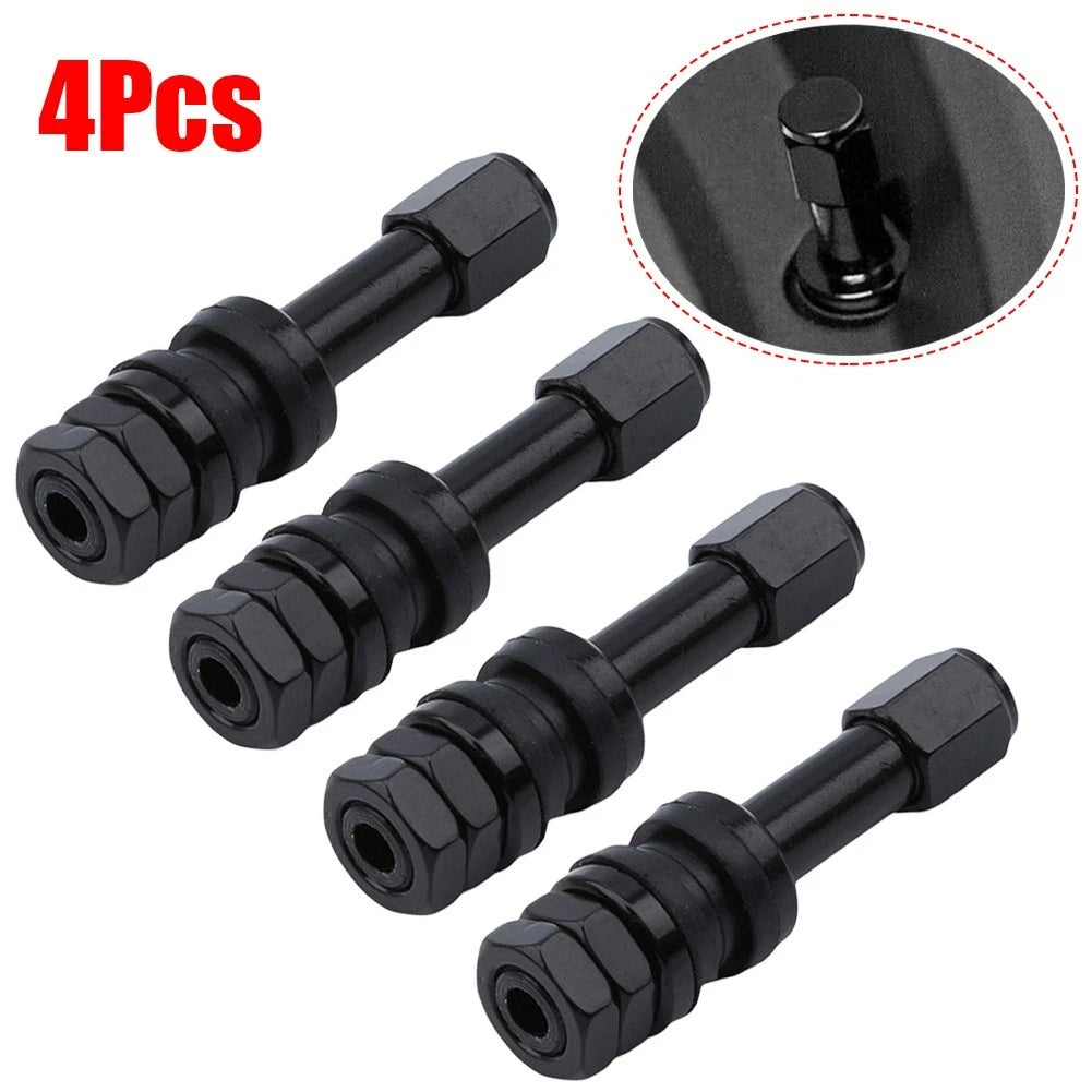 Set of 4 Tire Valve Stems TR48E for Car Tubeless Wheels