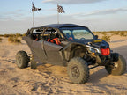 HECASA Glass Windshield for Can Am Maverick X3 (2017–2023) UV Protect