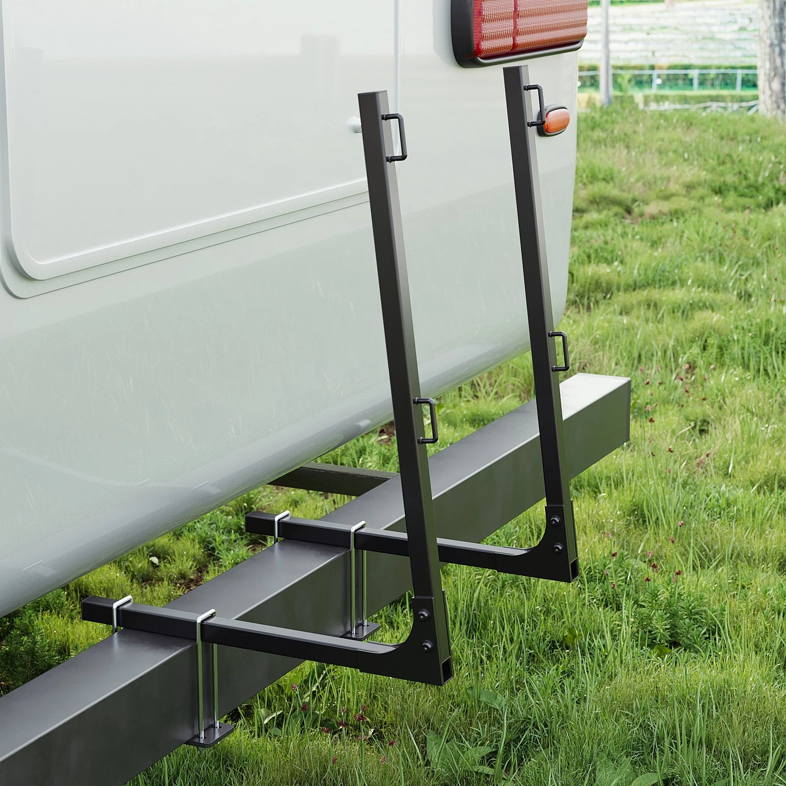 Bumper Mount Tote Tank Carrier for RV