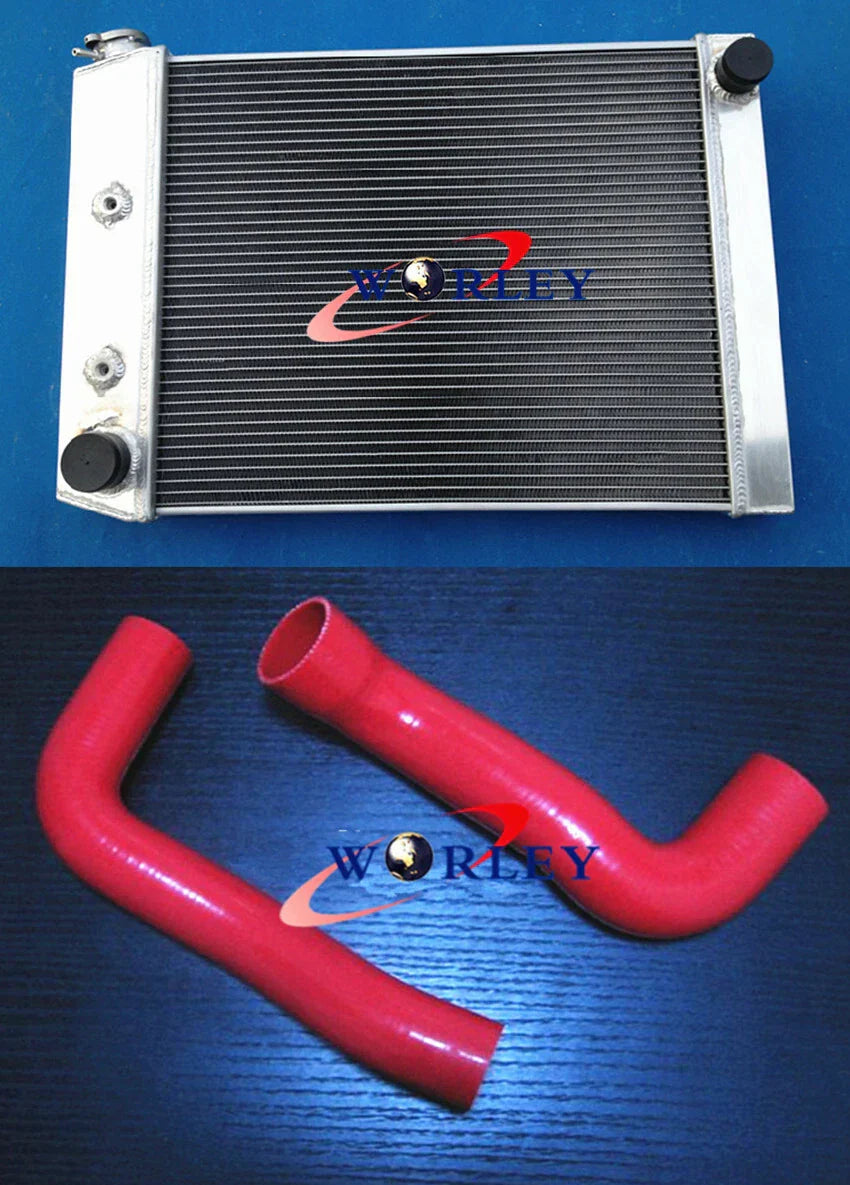 Aluminum Radiator & Hose for Ford Cortina 6 Cylinder (1972-1982)