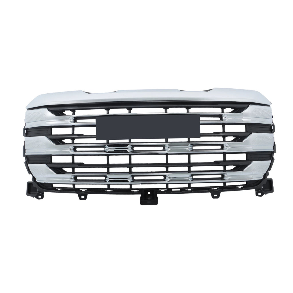 Front Upper Bumper Grille for GMC Sierra 1500 SLE (2022-2024) Chrome