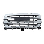 Front Upper Bumper Grille for GMC Sierra 1500 SLE (2022-2024) Chrome