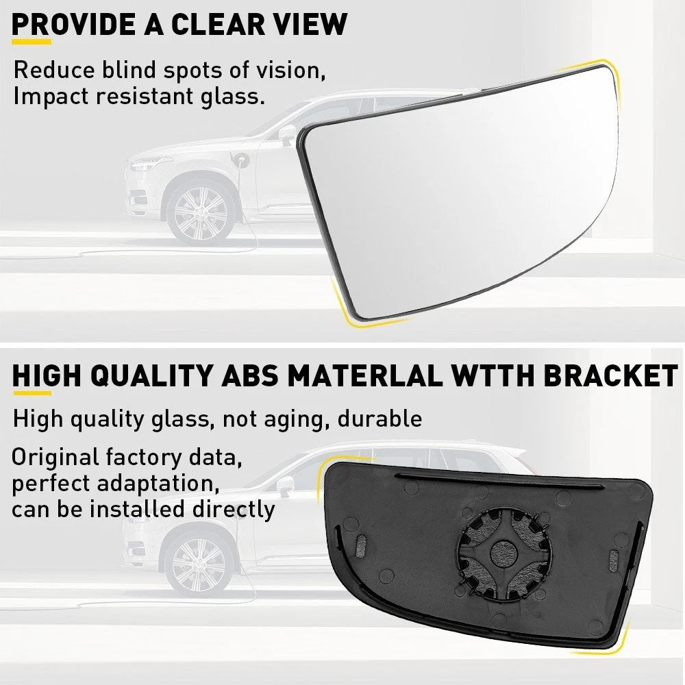 Heated Lower Mirror Glass Right Passenger Side for Ford Transit-150 (2015–2022)