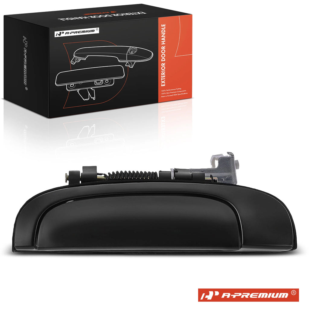 Rear Left Black Exterior Door Handle for Kia Rio Rio5 (2006–2011)