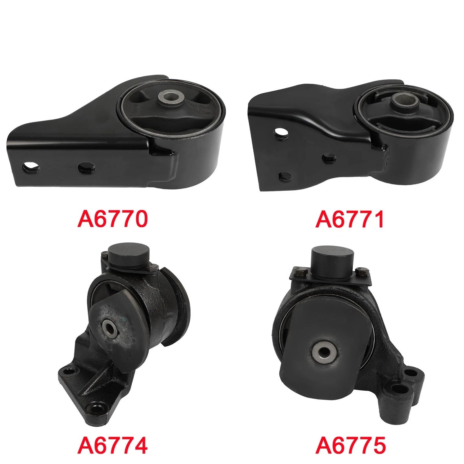 Engine Motor Trans Mount Set of 4 for Kia Sedona (2002–2005) 3.5L V6