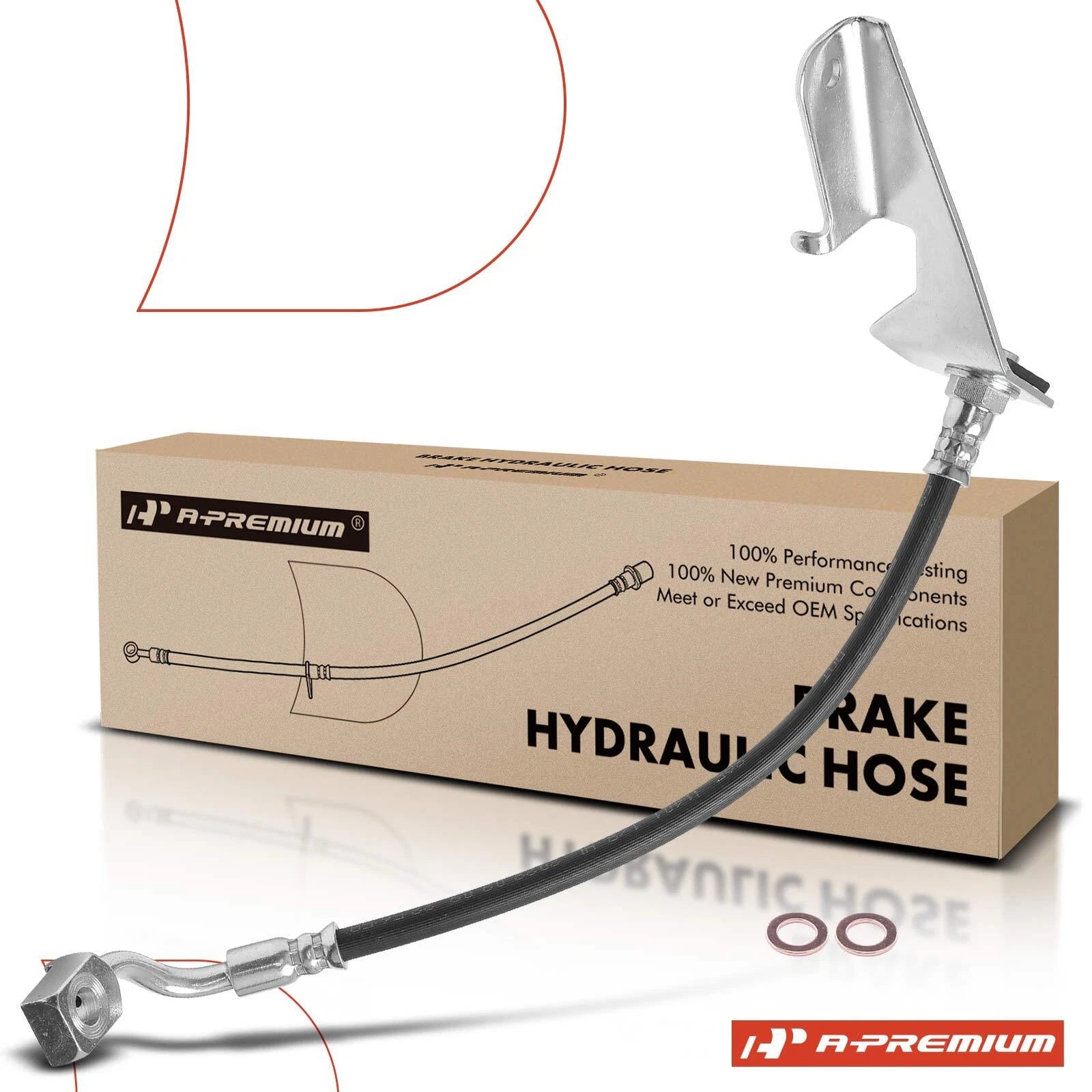 Rear Left Brake Hydraulic Hose for Pontiac Grand Prix Buick LaCrosse (2004–2008)