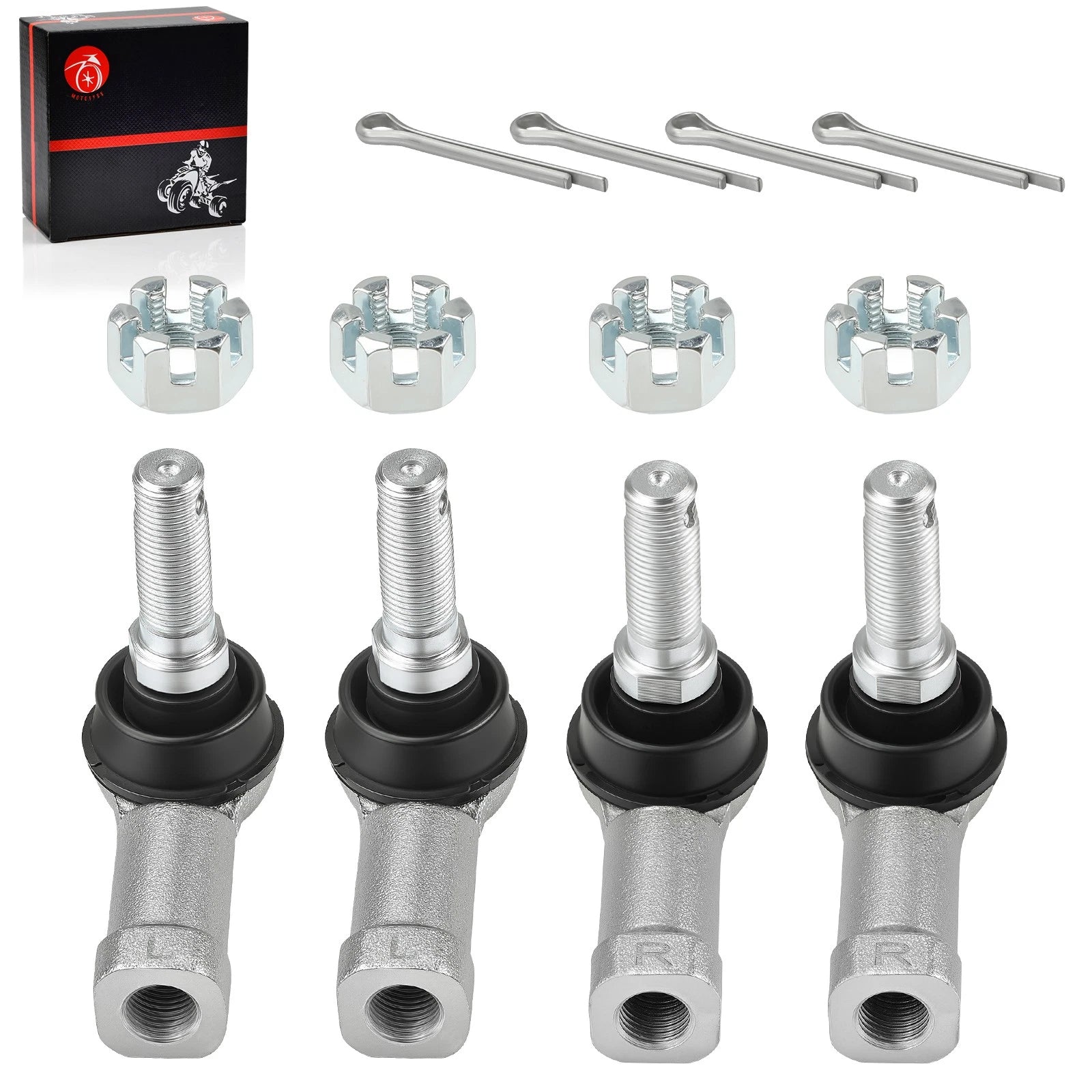 2 Tie Rod Ends for Can Am Outlander 800R XT XTP DPS EFI (2012–2015)