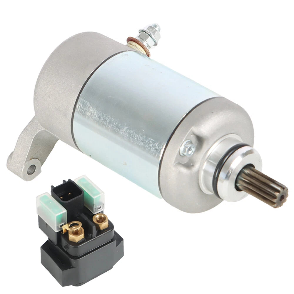 Starter & Relay Solenoid for Suzuki 250 LTF250 2003–2014