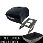 2X King Trunk Mount Rack for Harley Street Road Glide (2014–Present)
