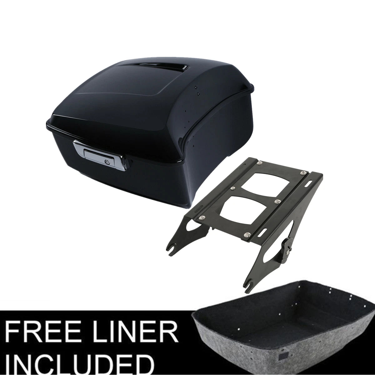 2X King Trunk Mount Rack for Harley Street Road Glide (2014–Present)