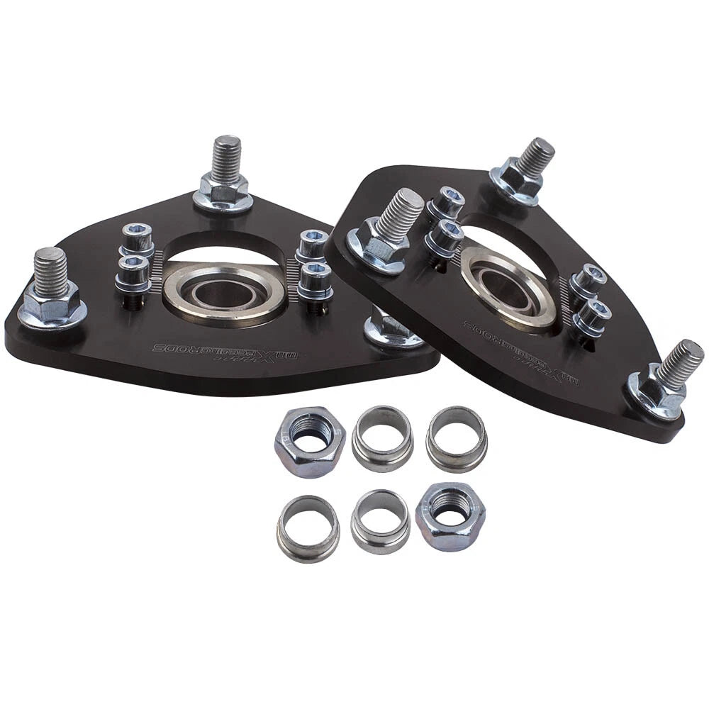 Front Coilover Camber Plates for Nissan S13 S14 S15 (1989–1998)