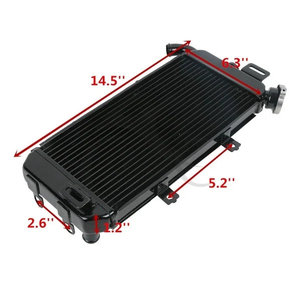 Radiator Cooler for Kawasaki ER6N ER-6F Ninja 650R (2006–2008)