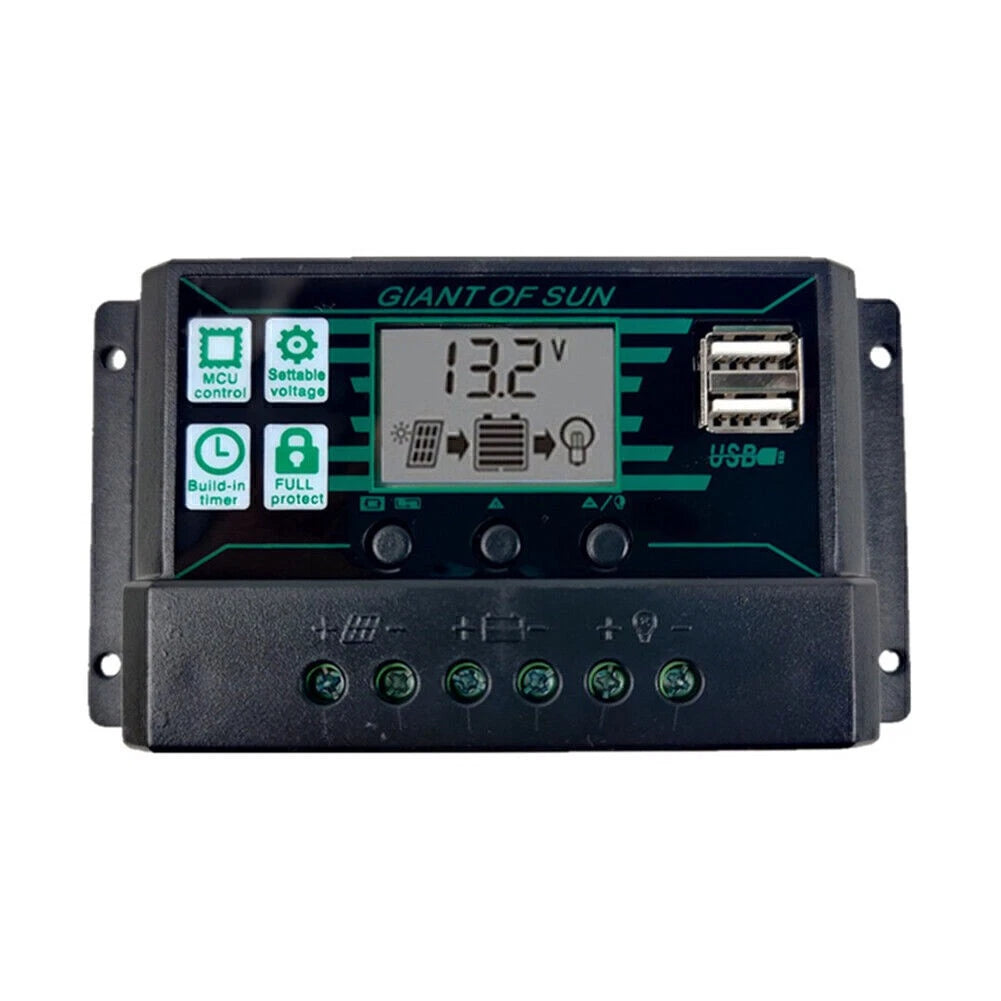 MPPT Solar Panel Regulator Charge Controller 12/24V (10A-100A)