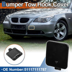 Front Car Bumper Tow Hook Cover for BMW 525i 530i 550i Black