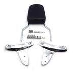 Flame Backrest Sissy Bar for Honda Shadow ACE 750 VT750 ACE 400 VT400 (1997–2003)