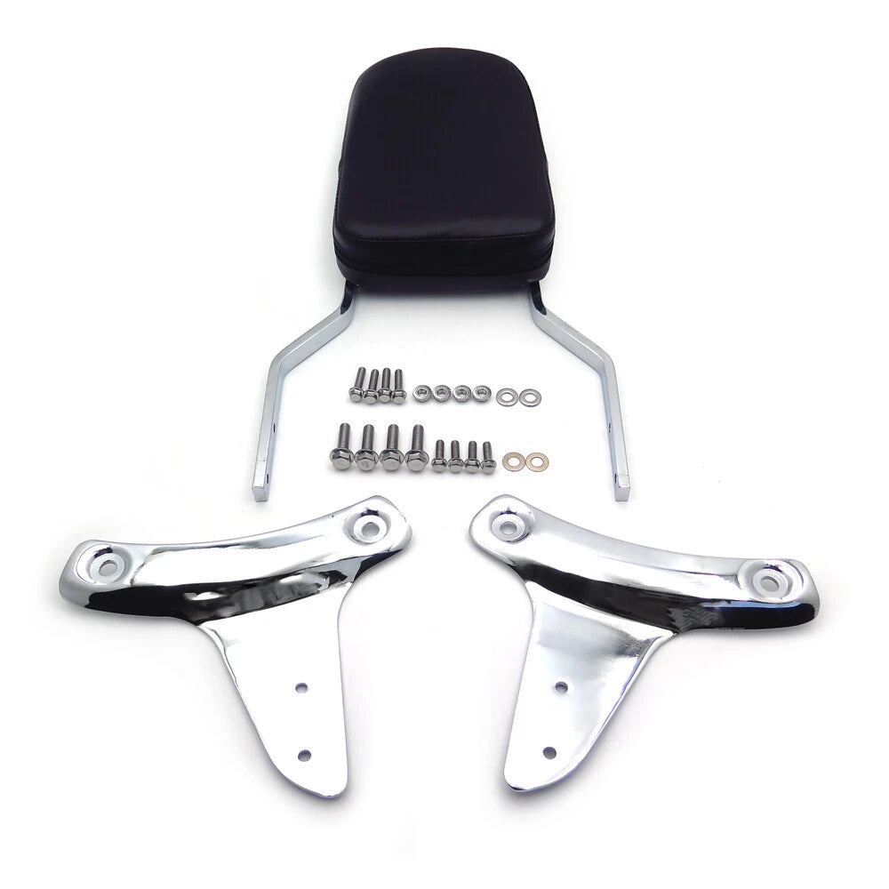 Flame Backrest Sissy Bar for Honda Shadow ACE 750 VT750 ACE 400 VT400 (1997–2003)