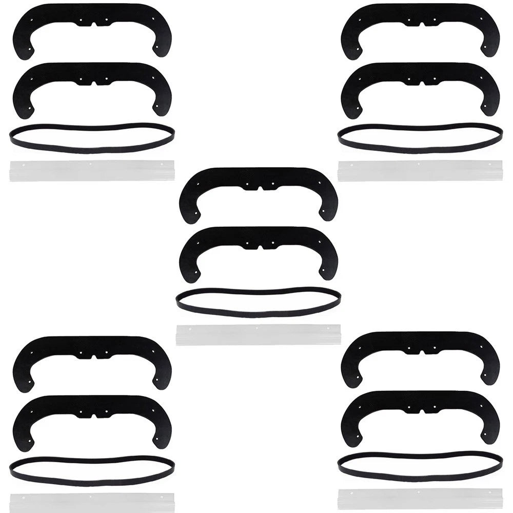 Paddles Scraper Belt for Toro PC 180 PC180 418ZR 418ZE 518ZE
