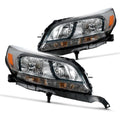 Halogen Headlight Set for Chevy Malibu (2013–2016) Left + Right Pair