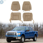 Seat Cover Set for Ford F150 XLT (2011–2014) Tan Cloth