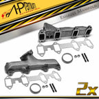 2X Exhaust Manifold with Gasket for Ford F-150, F-250 (1975–1976)