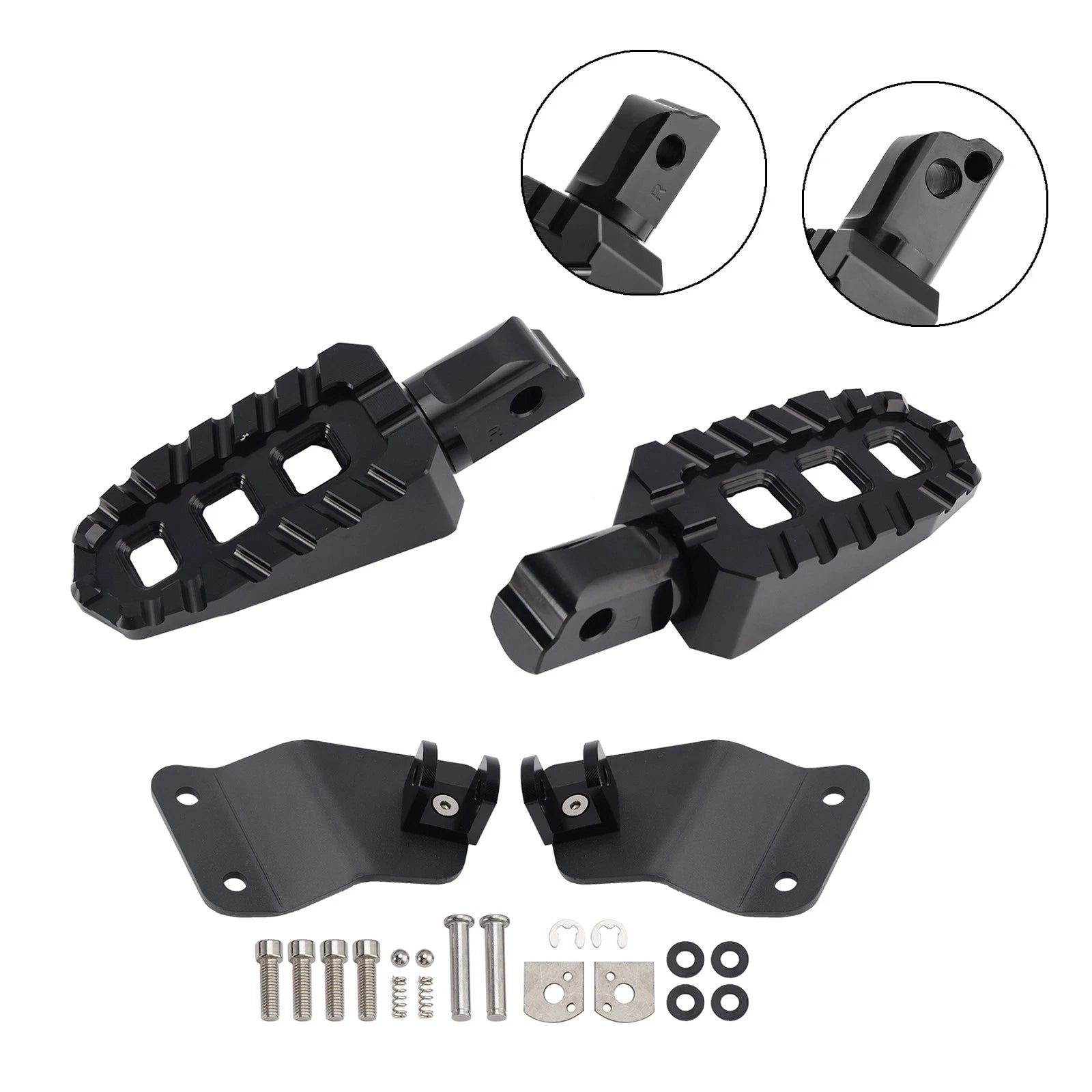 Rear Footrests Foot Pegs for Honda CT125 Hunter Cub (2020–2024)