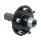 Spindle Trailer Hub Kit with Bearing Kit for 6 Bolt 5.5" Trailers