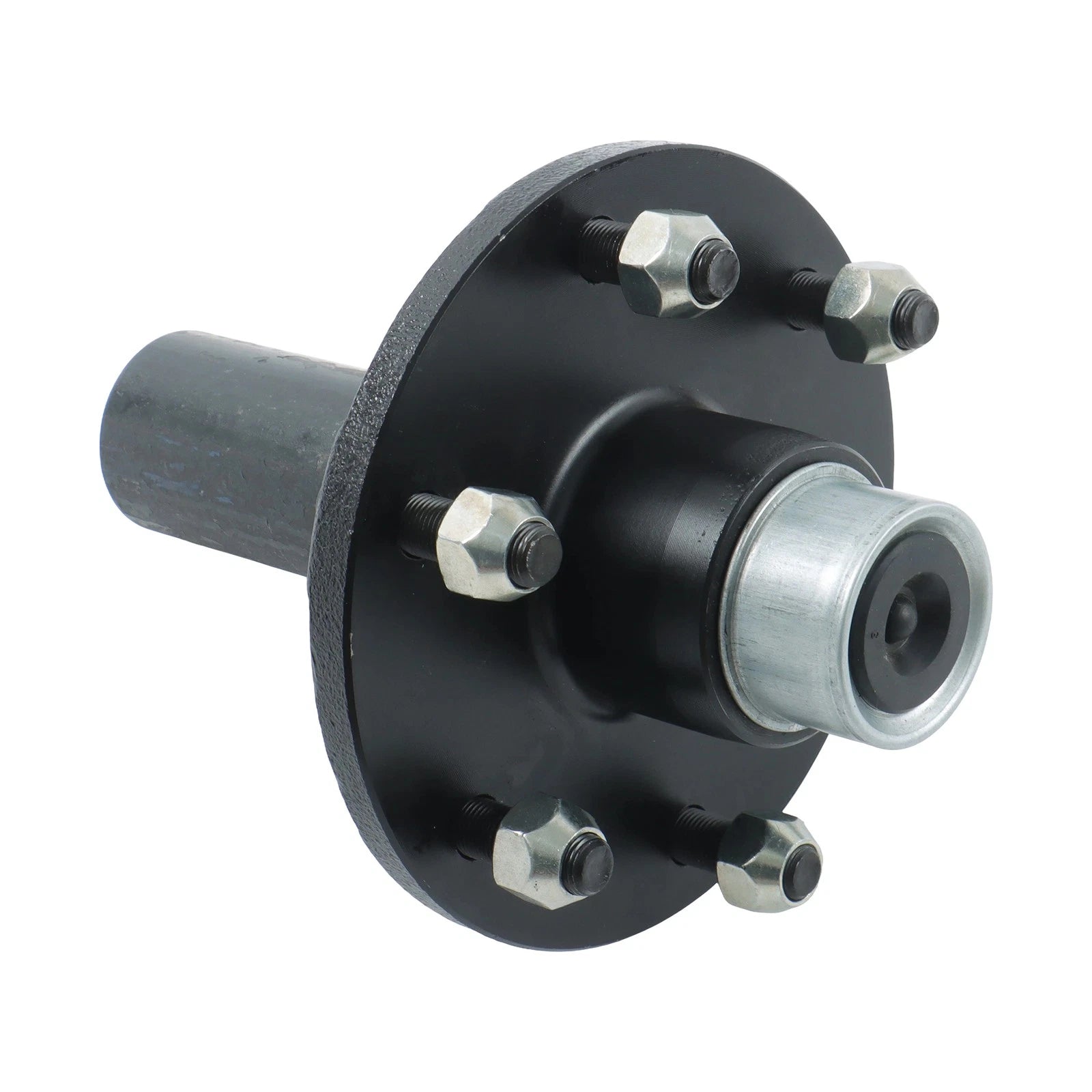 Spindle Trailer Hub Kit with Bearing Kit for 6 Bolt 5.5" Trailers