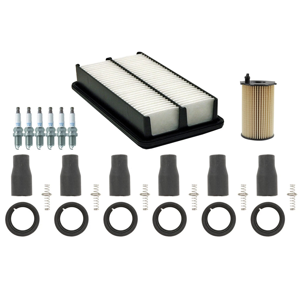 Tune Up Kit with NGK 6 Spark Plugs & Coil Boot for Kia Sedona (2006–2014)