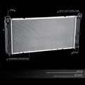 Aluminum Core Radiator for GMC Sierra 1500/2500/3500 (1999–2007) DPI 2372