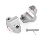 CNC Silver Handle Bar Clamp Riser for CF-Moto CF800MT (2021–2022)