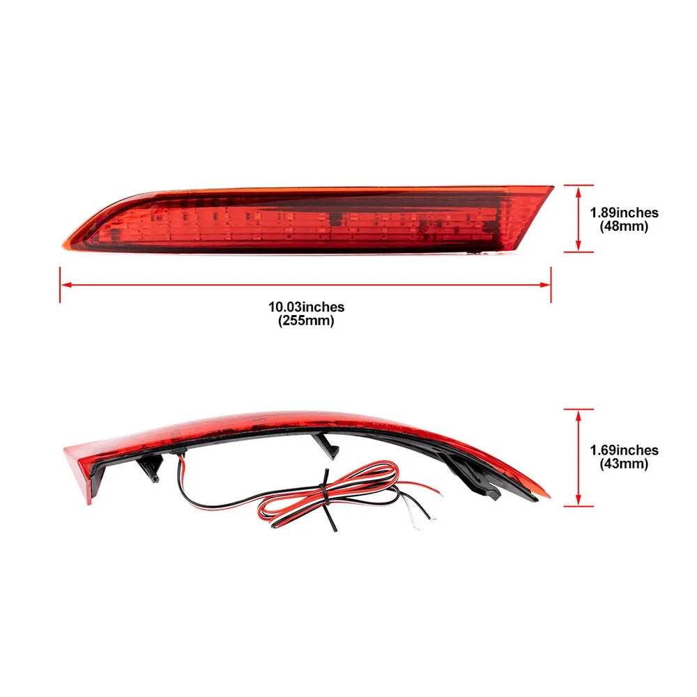 LED Rear Bumper Reflector Tail Brake Light Lamp for BMW E70 X5 (2011–2013)