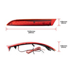 LED Rear Bumper Reflector Tail Brake Light Lamp for BMW E70 X5 (2011–2013)