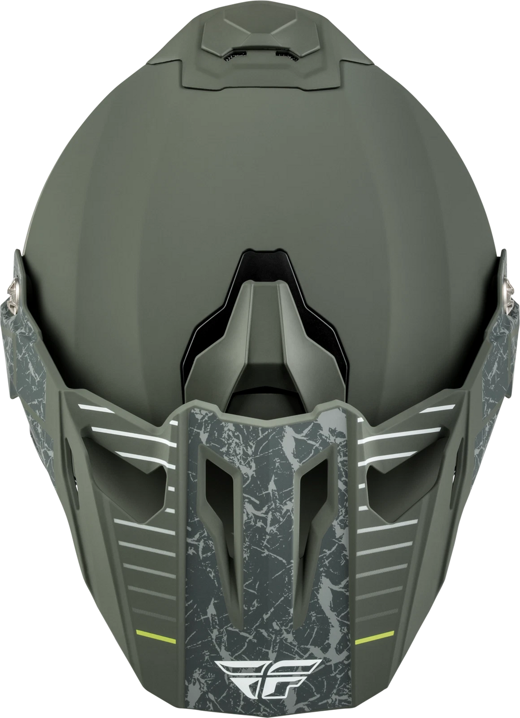 Fly Racing Trekker Full-Face Helmet for Adults Large (Sage/Grey)