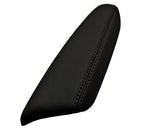 Front Armrest Door Panel Cover for Honda CR-V (2012–2016) Black PVC Leather