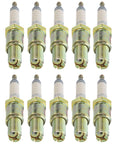 Set of 10 NGK Laser Platinum Spark Plugs 5255 BUR9EQP for Mazda RX-7 (1984–1995)