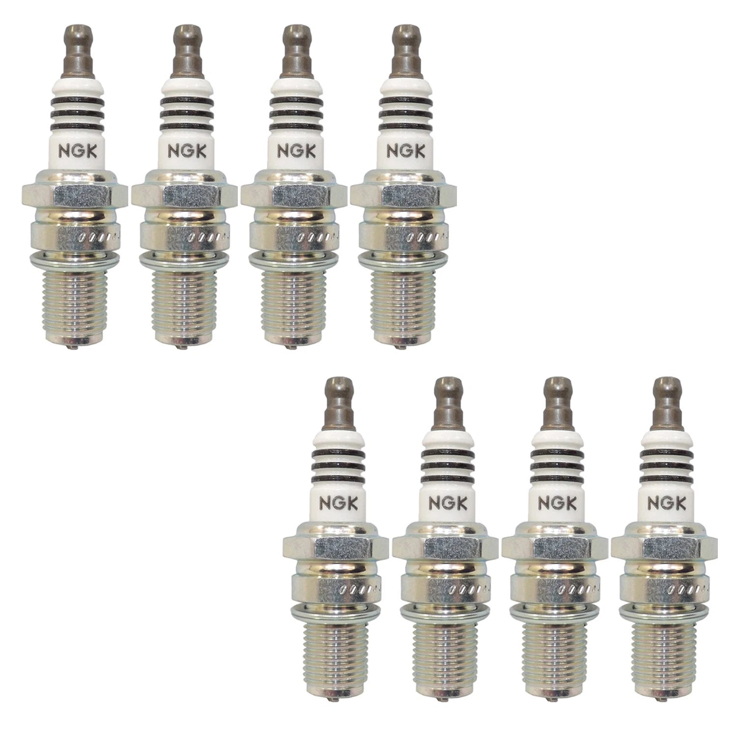 Set of 8 NGK Iridium IX Spark Plugs 3689 for CTS Camaro Mustang Town Car V8