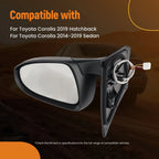 Power Side Mirror for Toyota Corolla 2014–2019 (8791002G10C0)