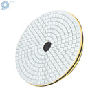 Set of 6 Diamond Concrete Polishing Pads for Wet/Dry Use (5 Inch)
