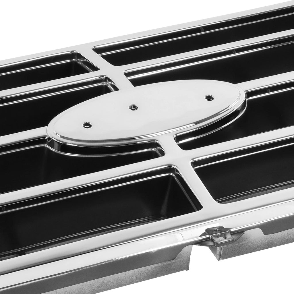 Mesh Front Bumper Grille for Ford F100 F150 F250 F350 Bronco (1982–1986) Chrome
