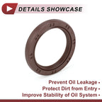 1 Pc Rear Crankshaft Oil Seal for Ford Mazda (No. 31370461)