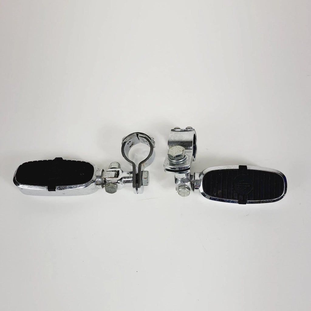 Chrome Adjustable Highway Pegs for Harley Davidson (1 1/4")