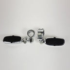 Chrome Adjustable Highway Pegs for Harley Davidson (1 1/4")