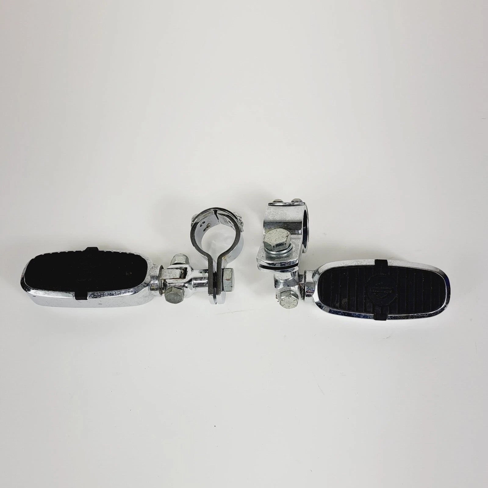 Chrome Adjustable Highway Pegs for Harley Davidson (1 1/4")